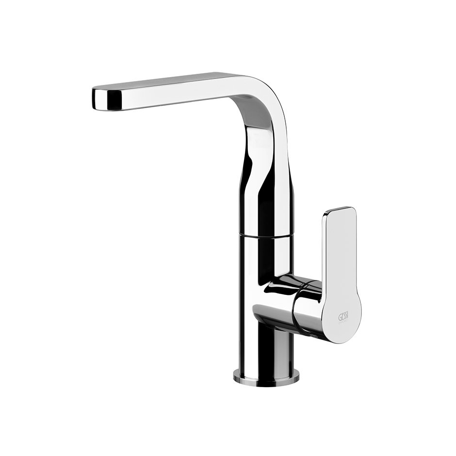 Gessi Emporio Corso Venezia, Waschtisch-Einhebelmischer, mit Ablaufgarnitur 1 1/4, Auslauf 160 mm schwenkbar, 47121031 von Gessi