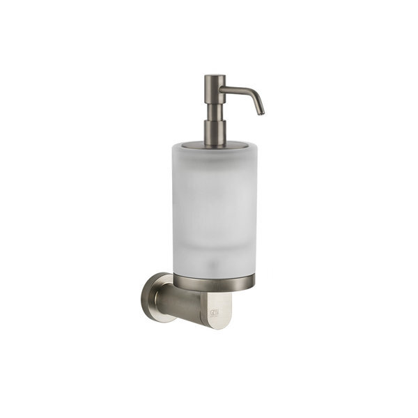 Gessi Emporio Seifenspender für Wandmontage mit Glas aus satiniertem Glas, 38815149 Gessi Emporio Seifenspender für Wandmontage mit Glas aus satiniertem Glas, 38815149 von Gessi