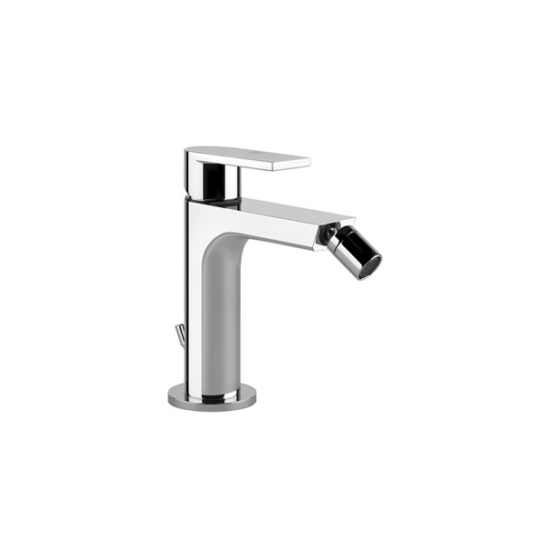 Gessi Emporio Via Manzoni Bidet Einhebelmischer, mit Ablaufgarnitur, 38607, Farbe: Chrom von Gessi