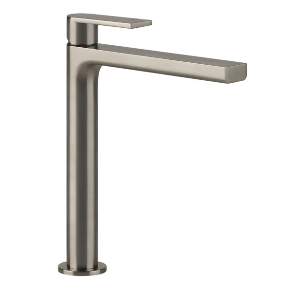 Gessi Emporio Via Manzoni Waschtisch Einhebelmischer, hohe Version, ohne Ablaufgarnitur, Ausladung 212 mm, 38609, Farbe: Finox Optik von Gessi