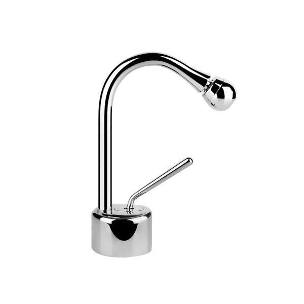 Gessi Goccia Bidet-Einhebelmischer, ohne Ablaufgarnitur, Anschluss-Schläuche 3/8, Auslauf um 360 schwenkbar, 33607, Farbe: Kupfer GHRC von Gessi