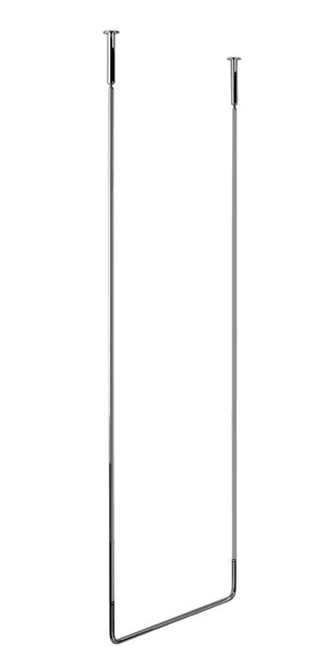 Gessi Goccia Decken-Handtuchhalter 60 cm, Höhe 160 cm, 38143, Farbe: Kupfer gebürstet GHRC von Gessi
