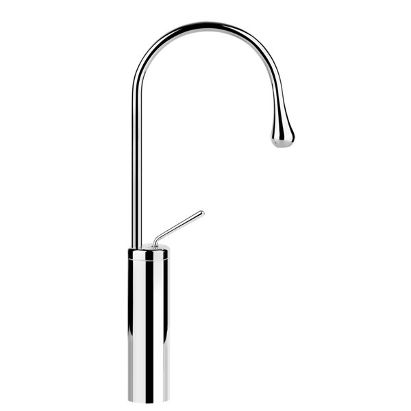 Gessi Goccia Waschtisch Einhebelmischer hohe Version, mit Auslauf Radius 90 mm, ohne Ablaufgarnitur, Ausladung 174mm, Drehwinkel personalisierbar, 33809, Farbe: Kupfer gebürstet GHRC von Gessi