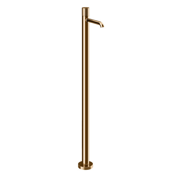 Gessi Habito Fertigmontageset Waschtisch-Einhebelmischer, ohne Ablaufgarnitur, Ausladung 164mm, Bodenmontage, CESELLO, 70495, Farbe: Warm Bronze PVD von Gessi