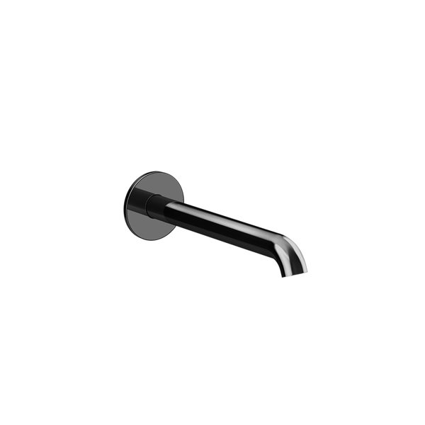 Gessi Habito Waschtisch-Auslauf, für separaten Mischer-Sensor, Ausladung 70-300mm, Wandmontage, 66104, Farbe: Metall Schwarz PVD von Gessi