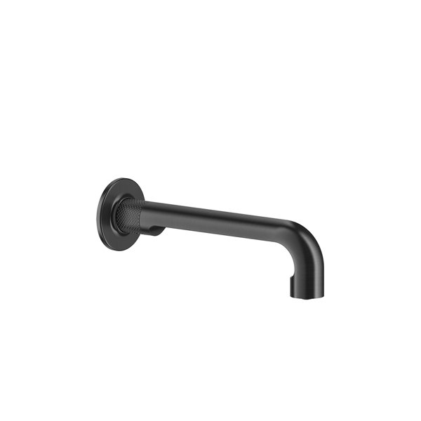 Gessi Inciso- Waschtisch-Wandauslauf mit einem 1/2-Anschlussstück, für separaten Einhebelmischer/Sensor, Ausladung 210 mm, 58100, Farbe: Warm Bronze gebürstet PVD von Gessi