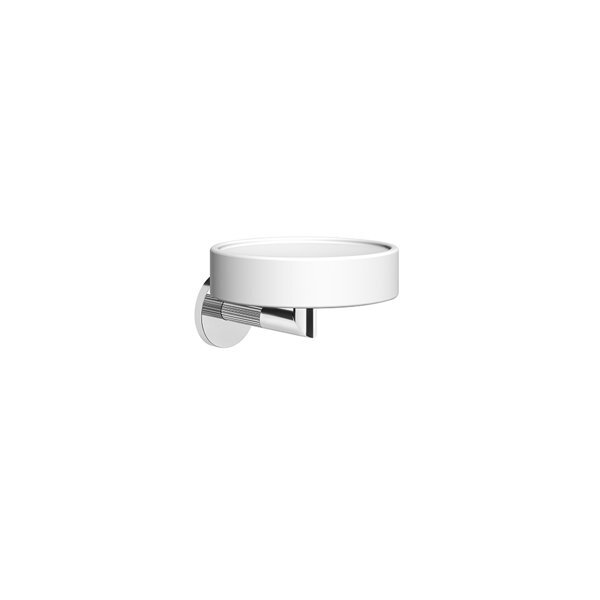 Gessi Ingranaggio, Seifenablage matt weiß, zur Wandmontage, 63801727 von Gessi