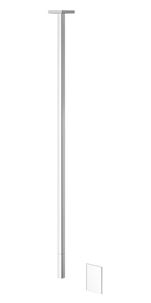Gessi Rettangolo, Berührungsloser, elektronisch gesteuerter  Waschtisch-Deckenauslauf, Länge 1600mm, integrierter Sensor, 20024, Farbe: Kupfer PVD von Gessi