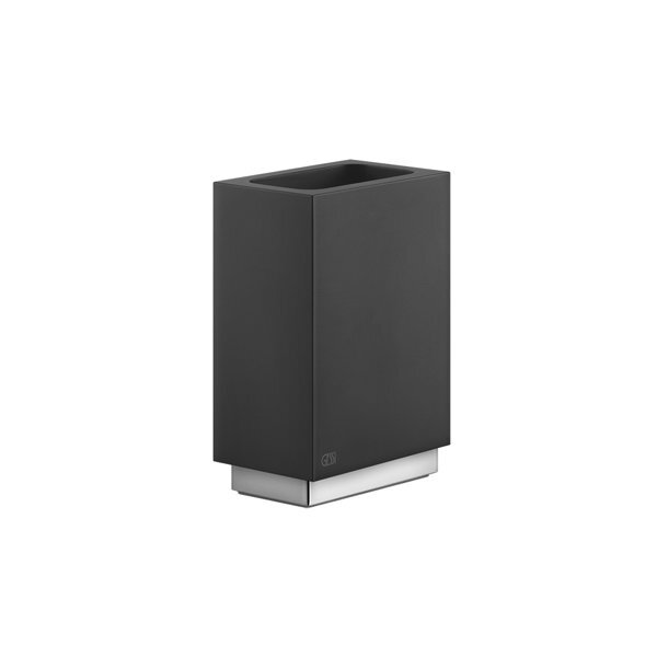 Gessi Rettangolo Accessoires Glashalter einzeln Standversion, Becher schwarz, 20835030 Gessi Rettangolo Accessoires Glashalter einzeln Standversion, Becher schwarz, 20835030 von Gessi