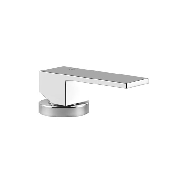 Gessi Rettangolo Einhebelmischer für separaten Auslauf, Ausladung 110 mm, 20005, Farbe: Messing gebürstet PVD von Gessi