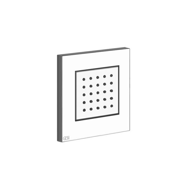 Gessi Rettangolo Fertigmontageset für Unterputz Seitenbrause QUADRO, 32984149 Gessi Rettangolo Fertigmontageset für Unterputz Seitenbrause QUADRO, 32984149 von Gessi