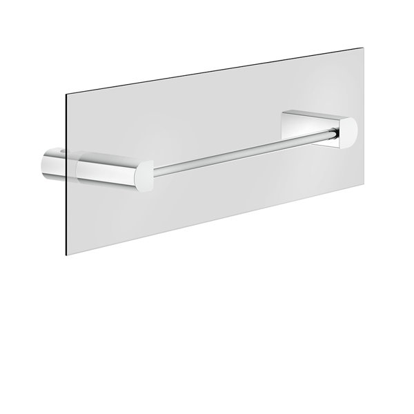 Gessi Rilievo, Handtuchhalter 300 mm, Montage an Glaswand, 59562, Farbe: Chrom von Gessi