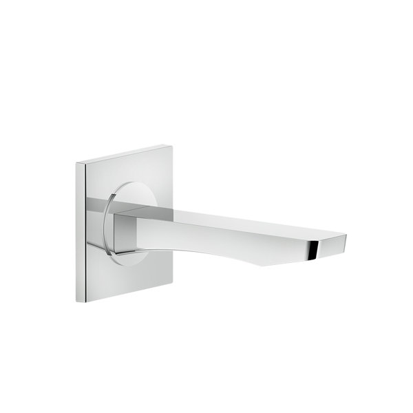 Gessi Rilievo, Wannen-Wand-Auslauf mit 1/2 Anschluss für separaten Einhebelmischer, Ausladung 170 mm, 59103, Farbe: Kupfer PVD von Gessi