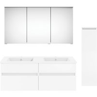 Get2You Badmöbel-Set »twenty one«, 5-teilig, Waschbecken BxHxT: 122 x 1,5 x 51 cm, montiert - weiss von Get2You