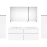 Get2You Badmöbel-Set »twenty one«, 6-teilig, Waschbecken BxHxT: 122 x 1,5 x 51 cm, montiert - weiss von Get2You