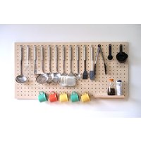 All-In-1 Stecktafel-Kit + 20+ Küchenzubehör - All-Inclusive-Wandregal Küchenlochplatte von GetQuark