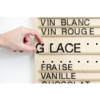 Menu Letterboard - Stecktafel-Zubehör von AirePegboards