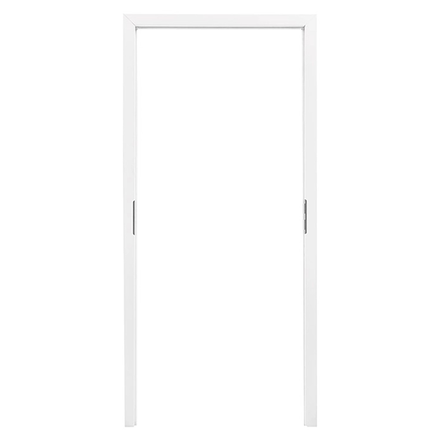 Blockzarge Dekor Uni Weiß ähnl. RAL 9010 (GA24) 86 cm x 198,5 cm x 4,5 cm Li von GetaDoor