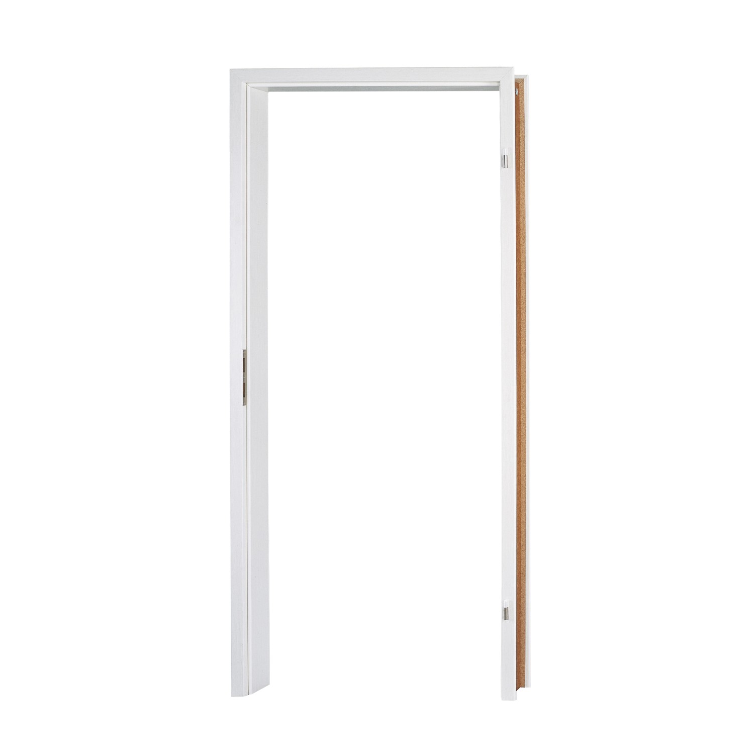 Türzarge Dekor Uni Weiß ähnl. RAL 9010 (GA24) 98,5 x 198,5 cm x 29 cm Li und Re von GetaDoor