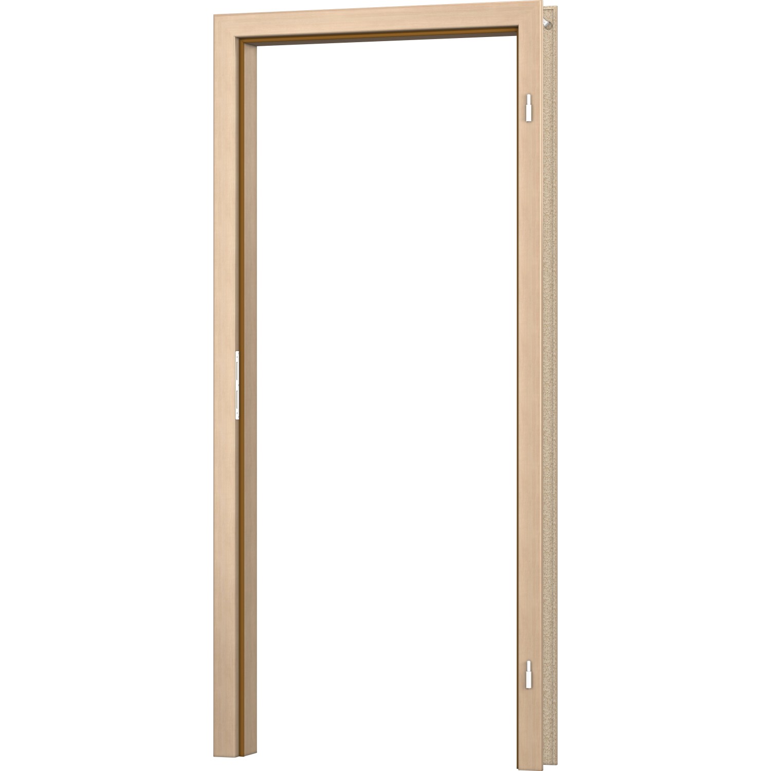 Zarge CPL Cappuccino Holznachb. (GL11) 61 x 198,5 x 16,5 cm Anschlag R von GetaDoor