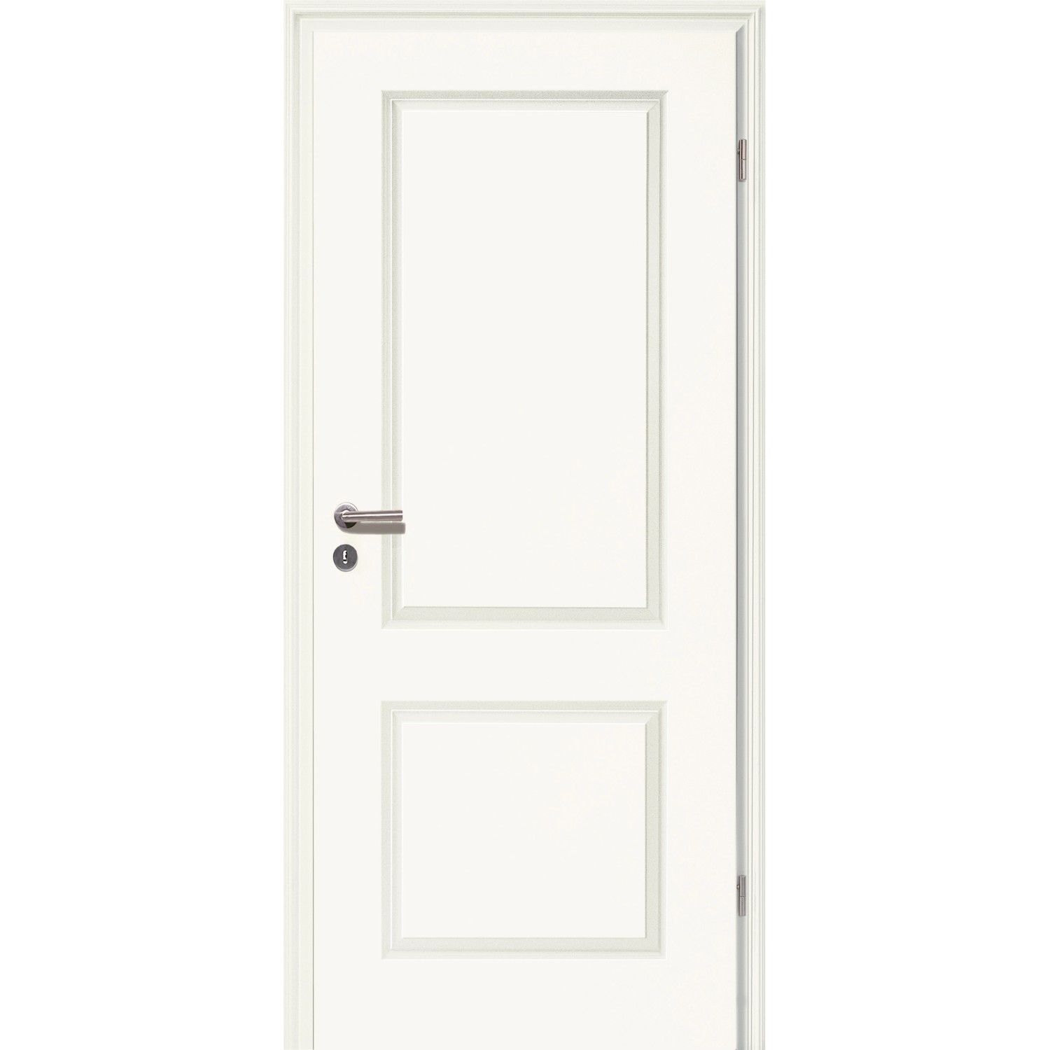Zimmertür Brillant Classic Weißlack (4002) 98,5 cm x 198,5 cm Anschlag R von GetaDoor