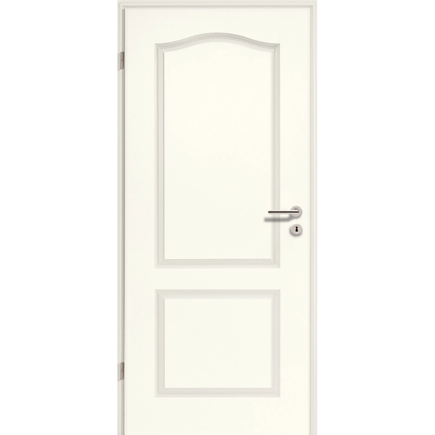 Zimmertür Brillant Classic Weißlack (4002) Bogen 98,5 x 198,5 cm Anschlag L von GetaDoor