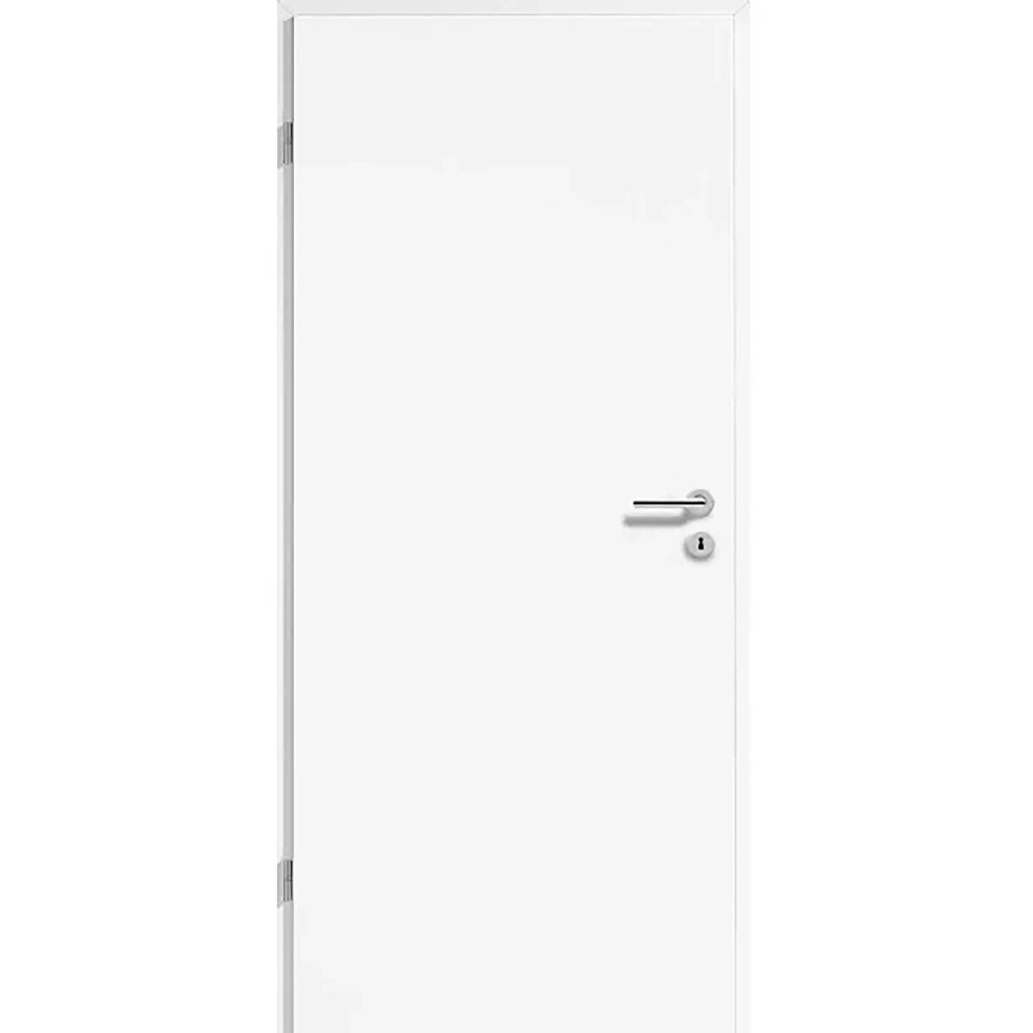 Zimmertür CPL Arctic Weiß ähnl. RAL 9016 (GL222) 86,0 cm x 198,5 cm Anschlag L von GetaDoor