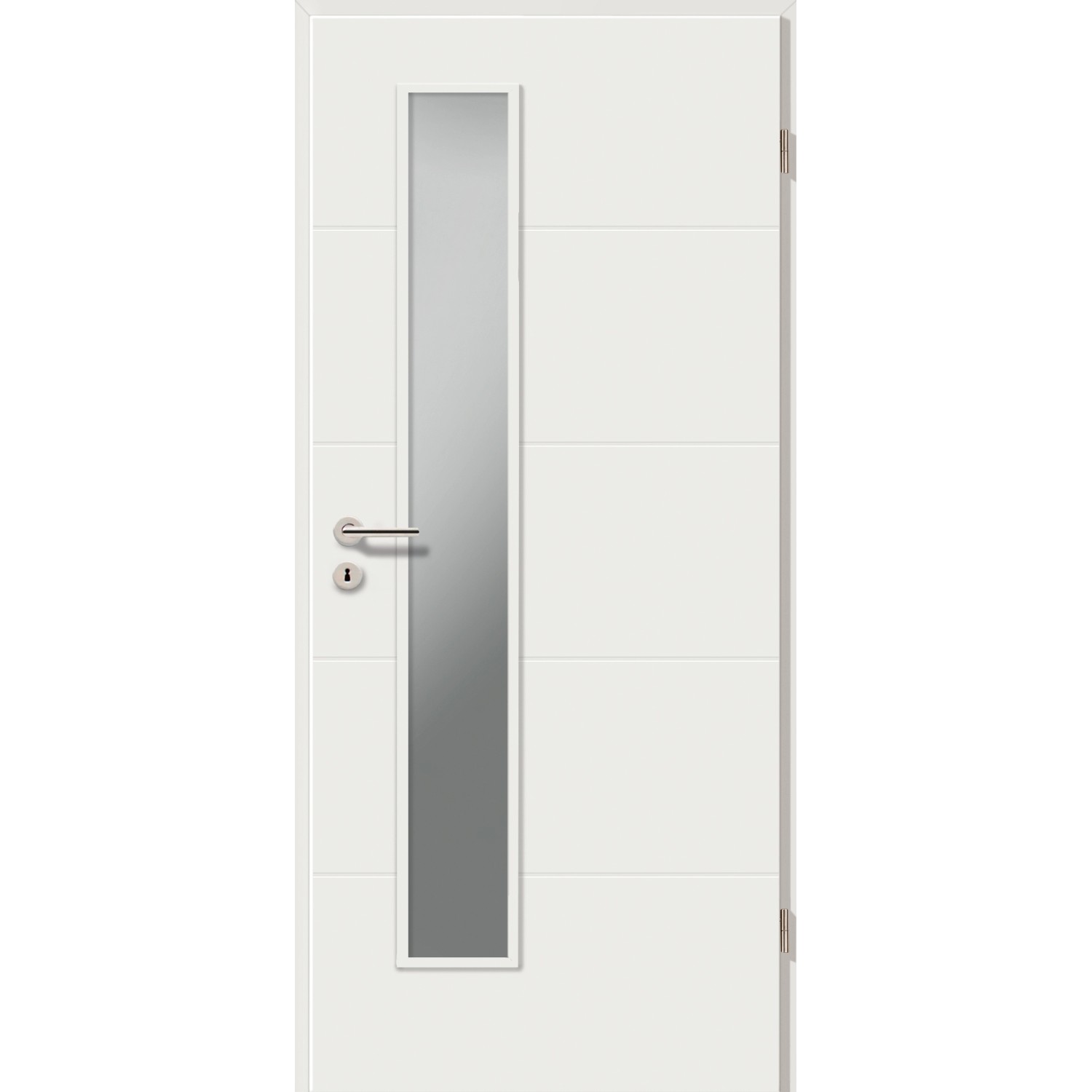 Zimmertür Catro Line mit Verglasung Klarglas 198,5 x 86 cm Anschlag R Zimmertür Catro Line mit Verglasung Klarglas 198,5 x 86 cm Anschlag R von GetaDoor