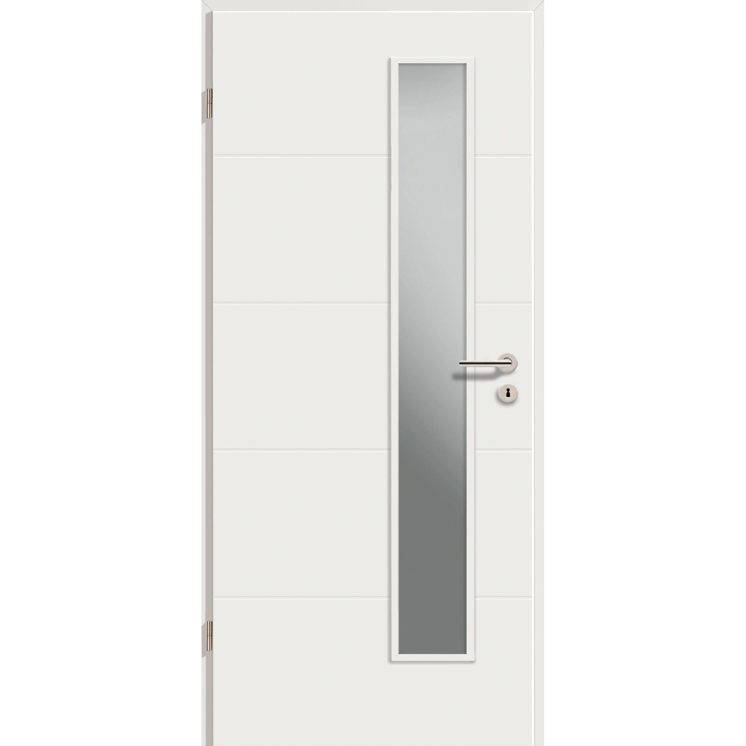 Zimmertür Catro Line mit Verglasung Satiniert 198,5 x 98,5 cm DIN Links Zimmertür Catro Line mit Verglasung Satiniert 198,5 x 98,5 cm DIN Links von GetaDoor