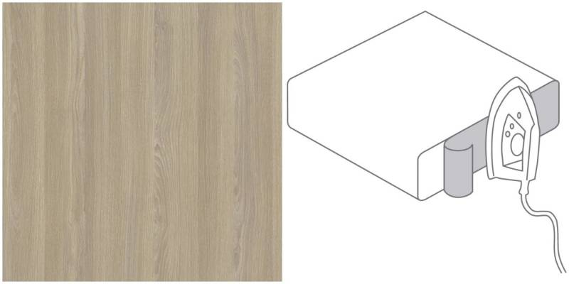 Getalit Umleimer Charlet Eiche beige 500 cmmit Schmelzkleber von GetaLit