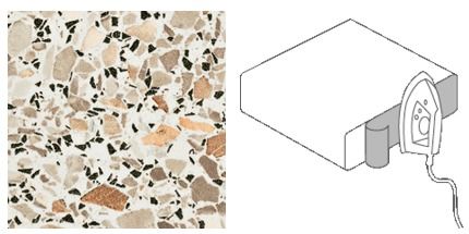 Getalit Umleimer Mosaik-Karmin 65 cm mit Schmelzkleber 2-teilig Getalit Umleimer Mosaik-Karmin 65 cm mit Schmelzkleber 2-teilig von GetaLit
