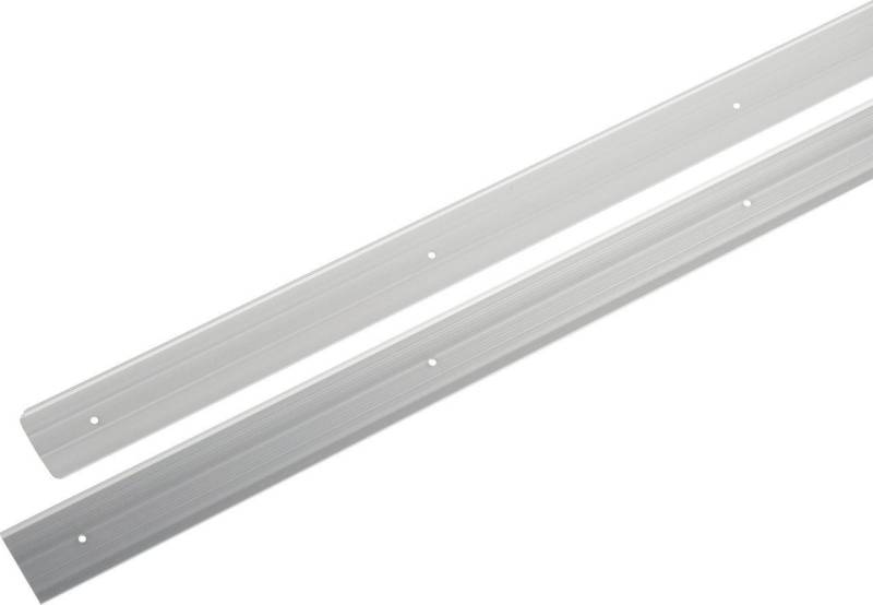 GetaLit Abschlussleiste Getalit Endschutzleiste 60 cm, 4 x 40 mm, silber, Aluminium von GetaLit