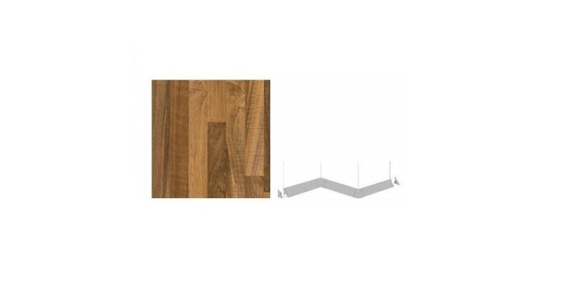 GetaLit Abschlussleiste Getalit Innenecke 90° Plus 35 x 35 x 35 mm, PP von GetaLit