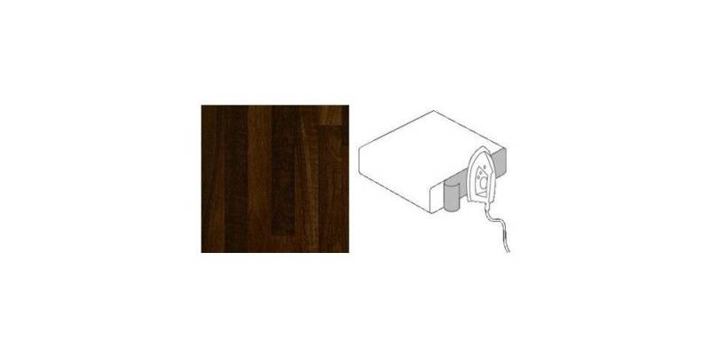 GetaLit Abschlussleiste Getalit Umleimer Butcherblock-Optik Noce 65 cm mit, Holz von GetaLit