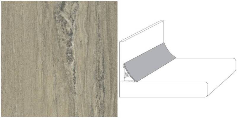 GetaLit Abschlussleiste Getalit Wandanschlußsystem Plus 59 cm, 20 x 30 mm, PVC von GetaLit