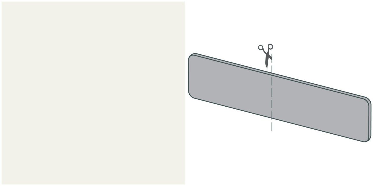 GetaLit Fensterbank Getalit InStyle-Blende Typ 4 weiß 405 x 41 x 5 mm GetaLit Fensterbank Getalit InStyle-Blende Typ 4 weiß 405 x 41 x 5 mm von GetaLit