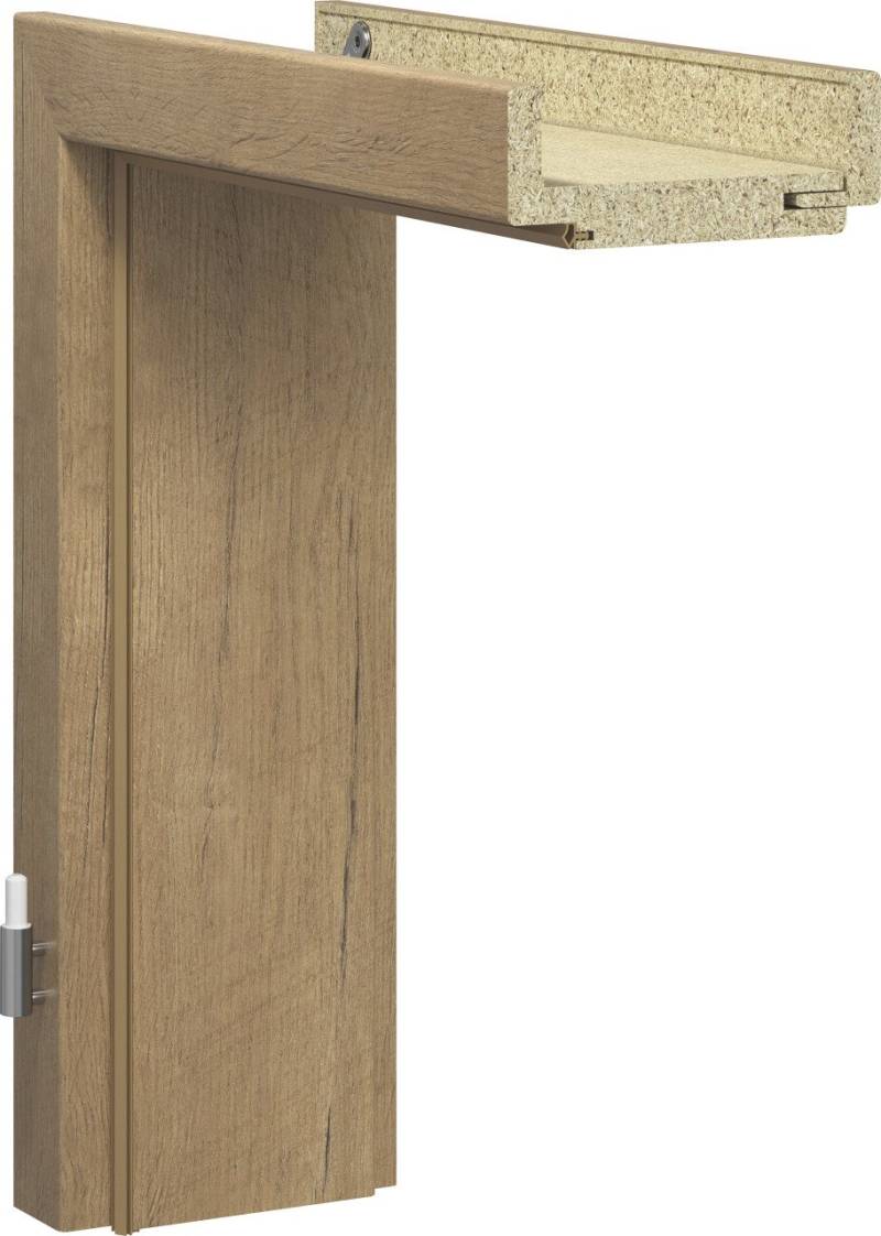 GetaDoor Zarge CPL Artis Eiche 98,5 cm DIN links von Getadoor