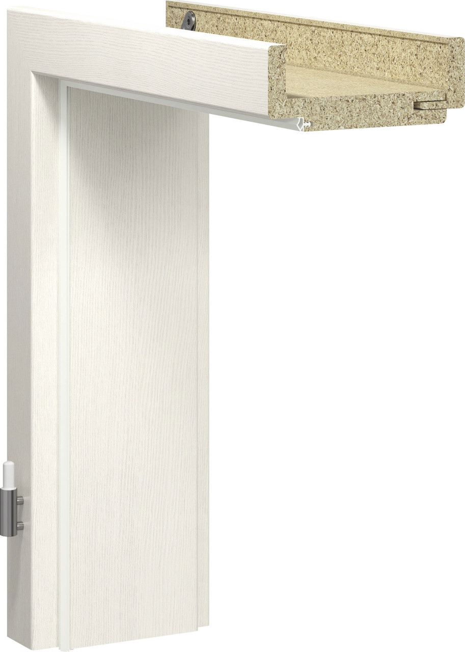 GetaDoor Zarge CPL Pinie Weiß 73,5 cm DIN links GetaDoor Zarge CPL Pinie Weiß 73,5 cm DIN links von Getadoor