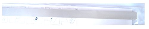 Abschlußkappe für Fensterbänke, InStyle-Blende Type 3 braun VE1 ca. 2,4 cm breit von Getalit