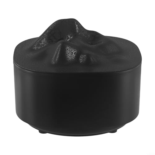 1500 ml Aroma-Diffusor und Luftbefeuchter mit Doppeldüsen-Design für verbesserte Feuchtigkeitsabgabe (schwarz) von Getdoublerich