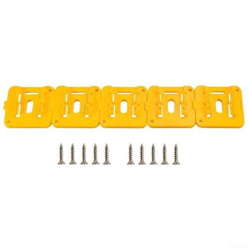 Batterie-Dock-Halterung für Dewalt DCB200, passend für 20 V und 60 V Modelle, inklusive 5 Halterungen und Schrauben für einfache Installation Batterie-Dock-Halterung für Dewalt DCB200, passend für 20 V und 60 V Modelle, inklusive 5 Halterungen und Schrauben für einfache Installation von Getdoublerich