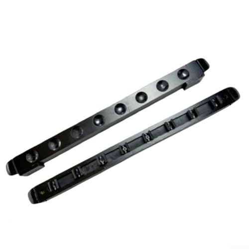 Billardqueue-Regal aus Massivholz für acht Queues, eine zuverlässige Aufbewahrungslösung für Ihren Spielbereich (schwarz) von Getdoublerich