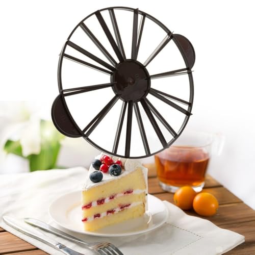Cake Divider Slice Pie Cake, Zuverlässiger Portionsmarker für konsistente Kuchenteilungen, perfekt für Backprojekte von Getdoublerich
