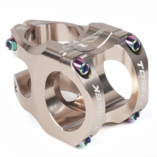 DH AMEnduro CNC-Fahrradvorbau, 35 mm, entwickelt für Mountainbikes, leichtes Aluminium für 31 8 mm Lenker (grau) von Getdoublerich