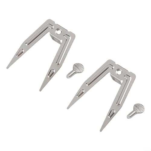 Drehgabelkomponente für Bratenschaft mit Edelstahlkonstruktion für Elektroofen und Heißluftfritteuse zur Unterstützung der Bratfunktionen (Bratengabel) von Getdoublerich