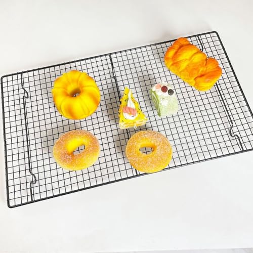 Easy Clean Kuchen-Kühlgitter zum Backen und Grillen, für Kekse und Fleisch (40,5 x 25,5 cm) von Getdoublerich