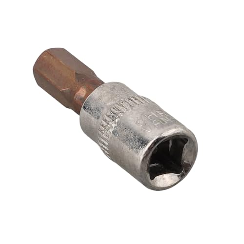 Einzelner Schraubendreher-Bit-Stecknuss aus Materialien, funktioniert mit Innensechskant-Steckschlüsseln, Größen von H3 H8 (H7) von Getdoublerich