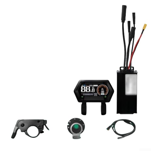Elektroroller-Motor, 26 A, Controller-Instrumentententafel-Set, Modifikationsset, 24 V/36 V/48 V Elektrofahrrad-Umbaumotor-Controller-Kit mit Panel Elektroroller-Motor, 26 A, Controller-Instrumentententafel-Set, Modifikationsset, 24 V/36 V/48 V Elektrofahrrad-Umbaumotor-Controller-Kit mit Panel von Getdoublerich