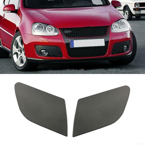 Ersatz-Scheinwerfer-Unterlegscheiben-Abdeckung, Paar, für vordere Stoßstange, für Golf V MK5 2003 2009 links rechts OEM-Teile 1K5955110A 1K5955109A ABS-Kunststoff Ersatz-Scheinwerfer-Unterlegscheiben-Abdeckung, Paar, für vordere Stoßstange, für Golf V MK5 2003 2009 links rechts OEM-Teile 1K5955110A 1K5955109A ABS-Kunststoff von Getdoublerich