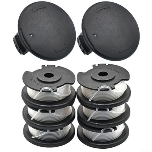 Ersatz-Spulenschnur und Kappenabdeckung für Hyper Tough HT19 401 003 06 und HT19 401 003 07 Trimmer Ersatz-Spulenschnur und Kappenabdeckung für Hyper Tough HT19 401 003 06 und HT19 401 003 07 Trimmer von Getdoublerich